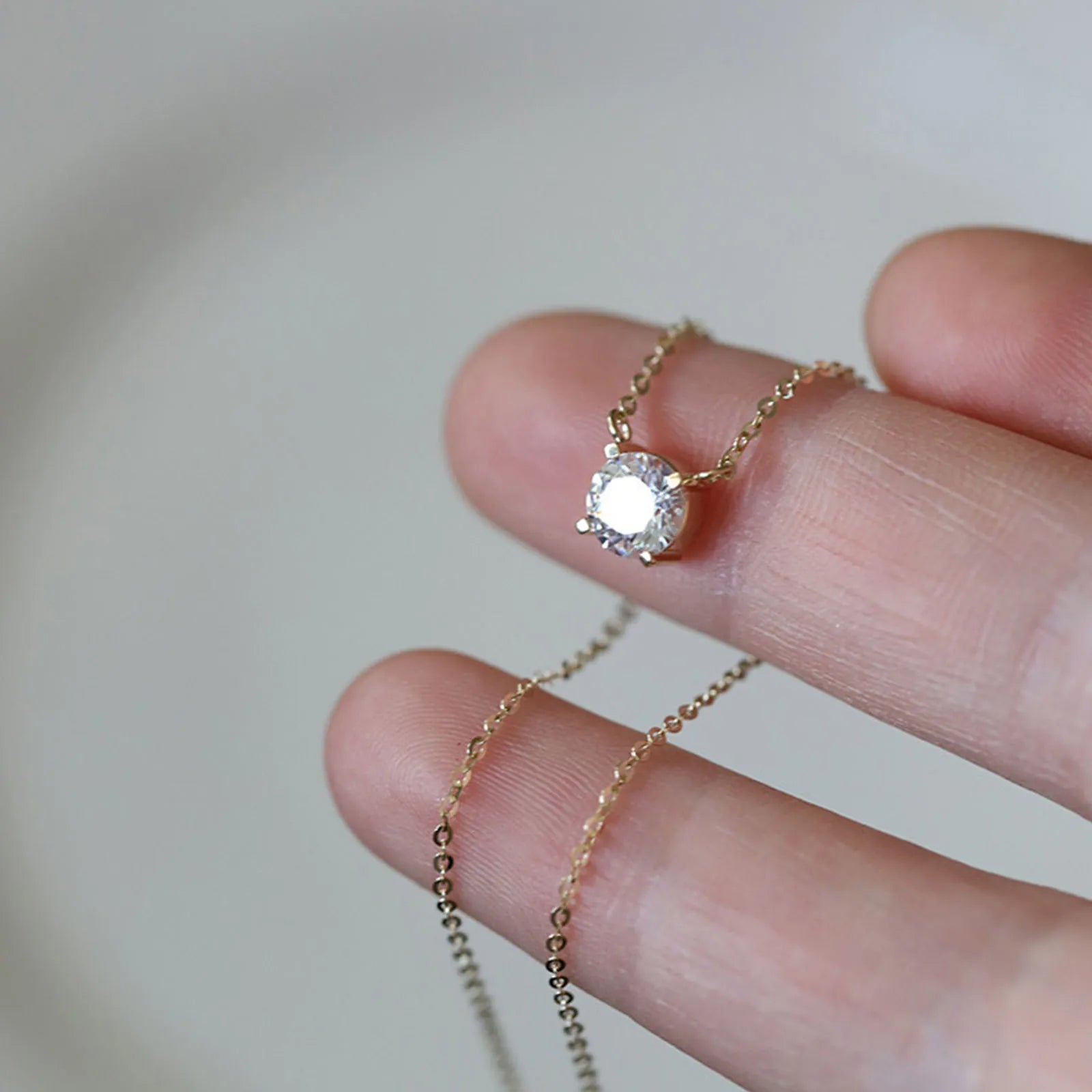 925 Zircon Necklace