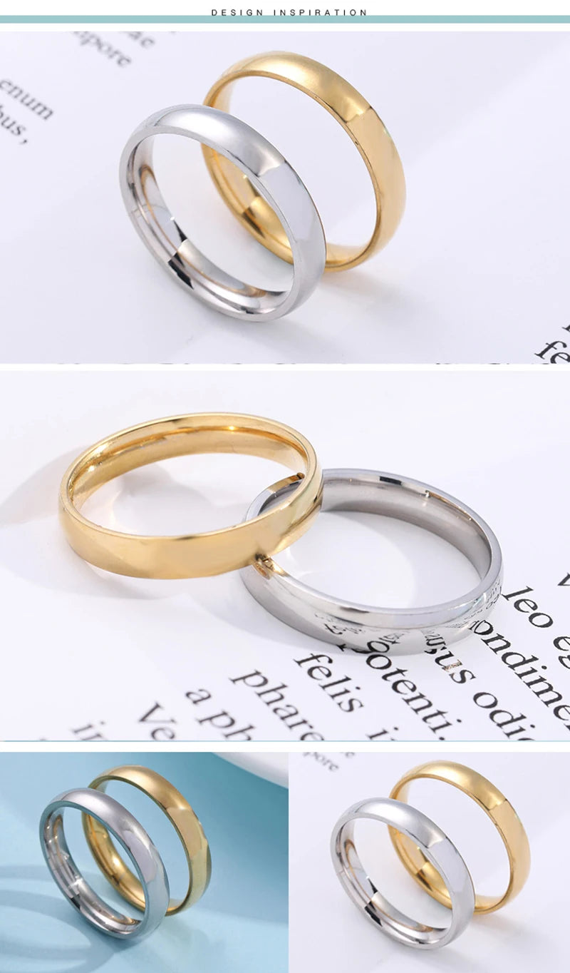 Classic Titanium Couple Band