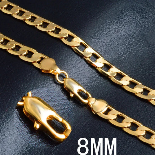 18K Silver Charm Chain