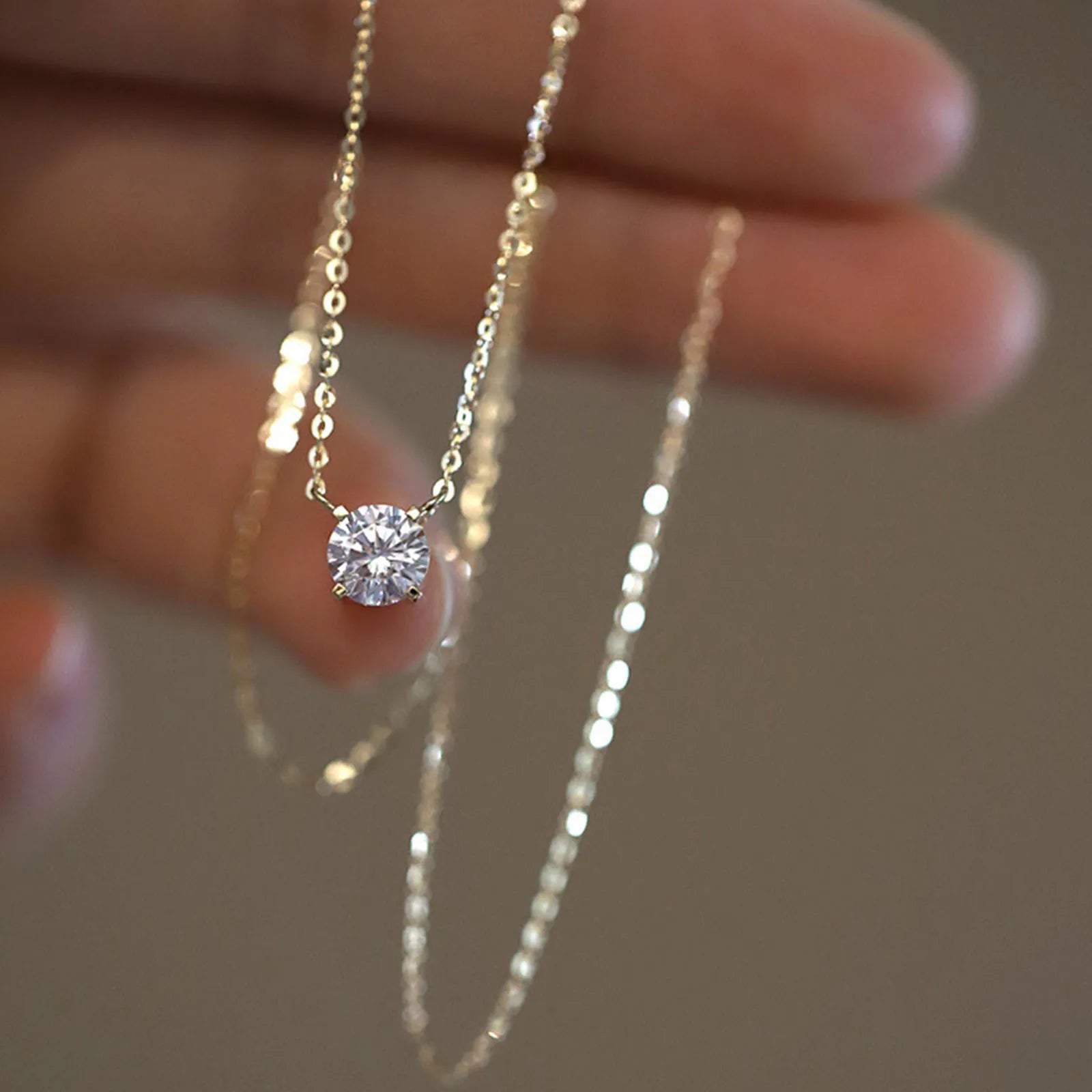 925 Zircon Necklace