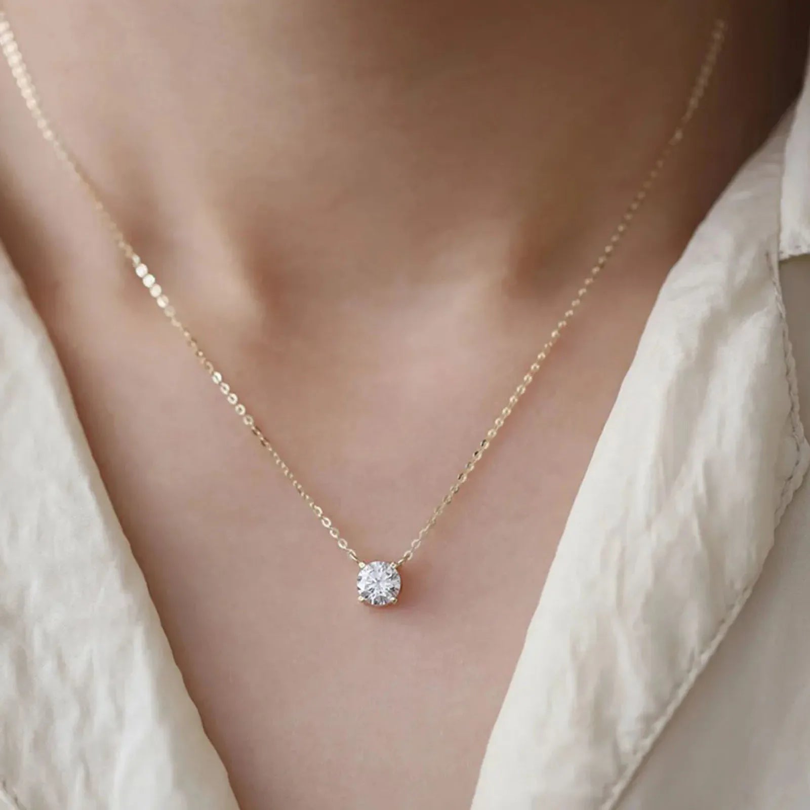 925 Zircon Necklace