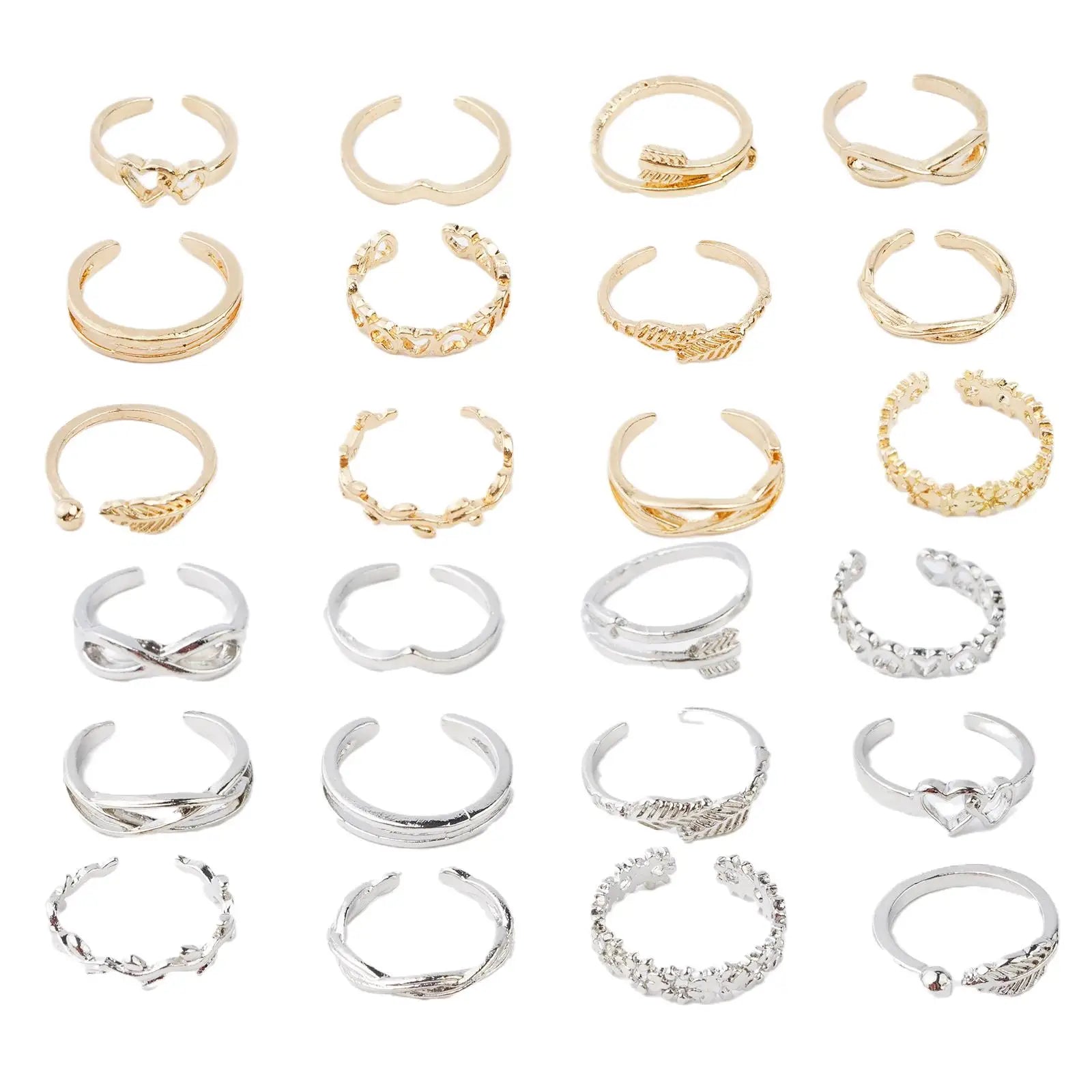 12pcs Toe Ladies