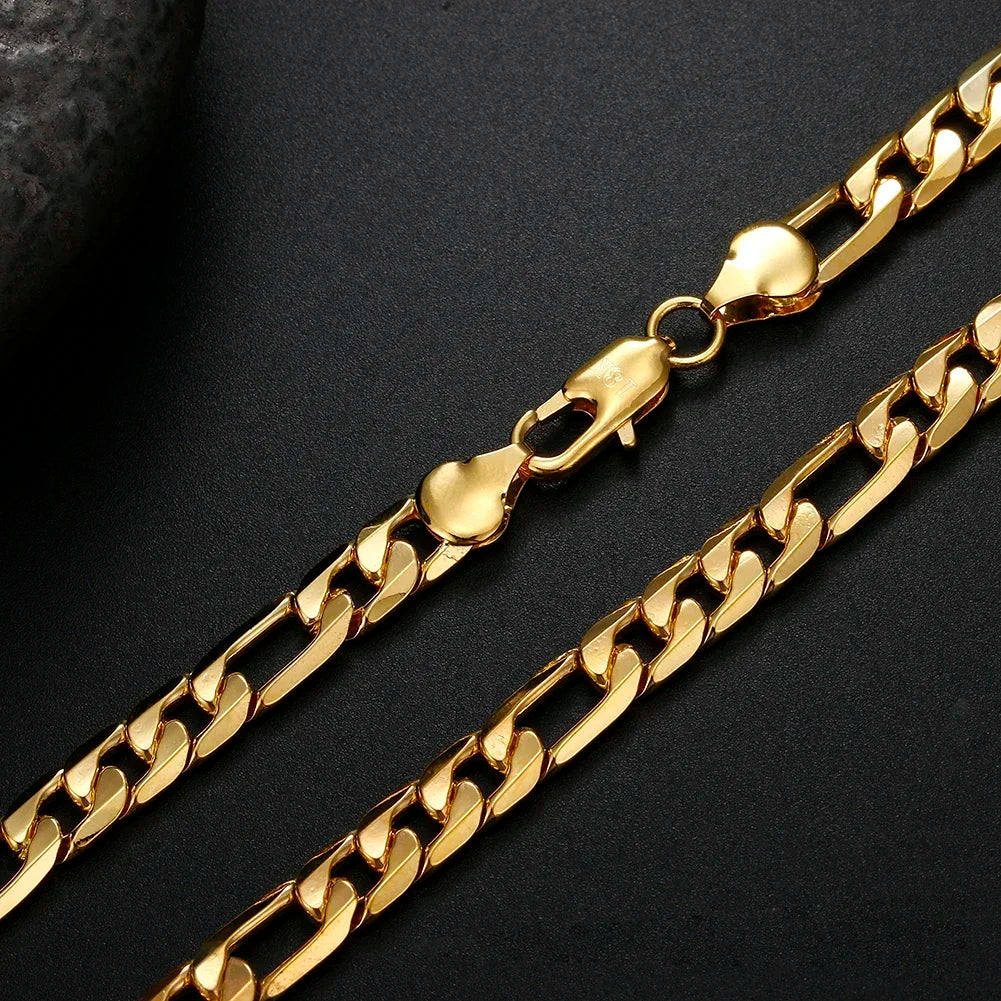 18K Silver Charm Chain