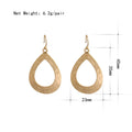 Golden Drop Earrings