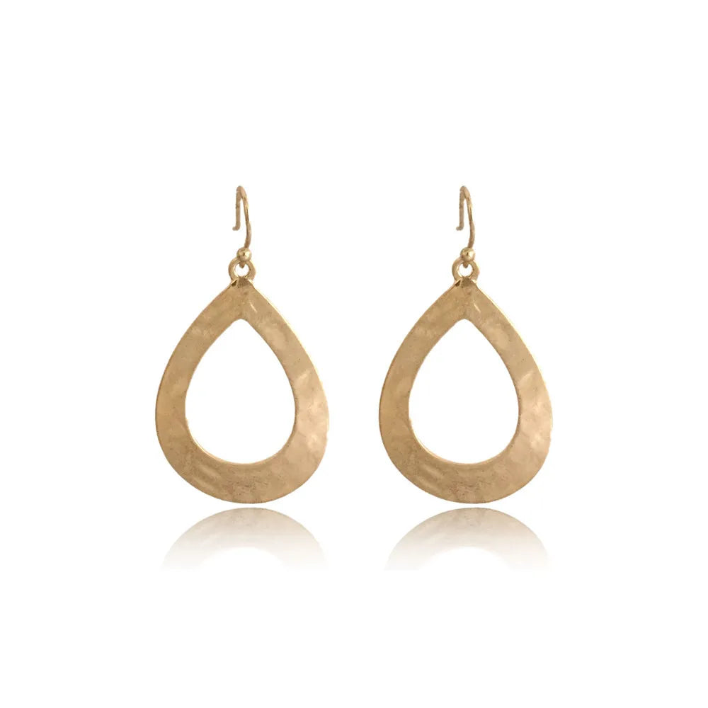 Golden Drop Earrings
